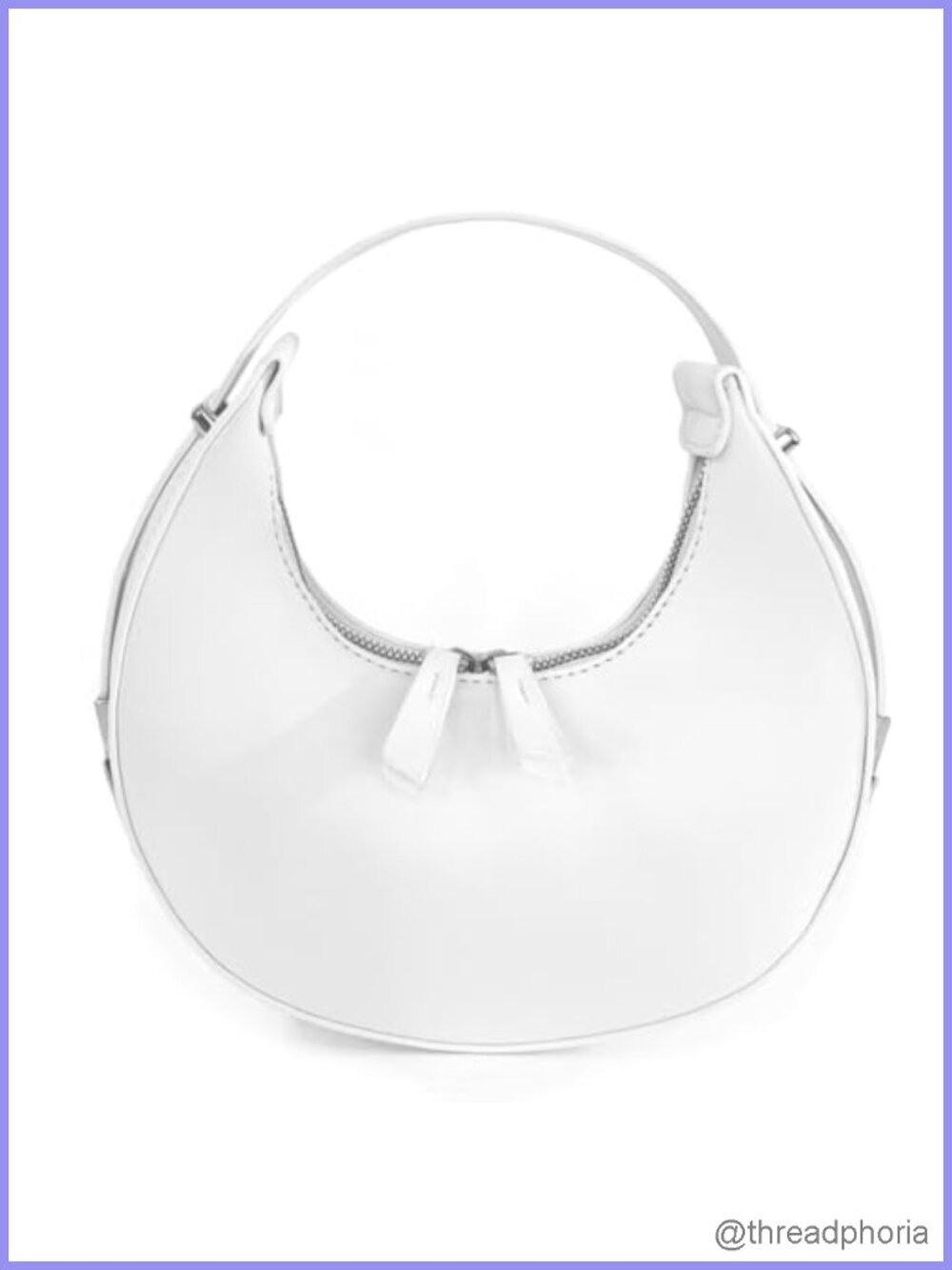 Small Hobo Purse for Women PU Leather Trendy Shoulder Clutch Handbag Double